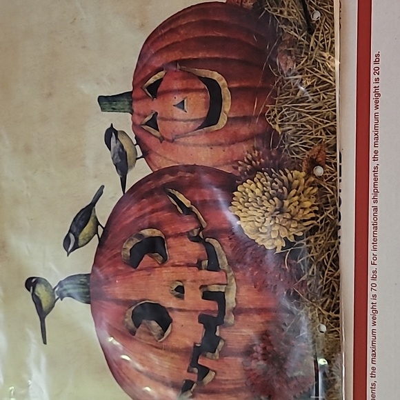 Happy Jack-o-lantern Mailbox Cover - Picture 3 of 7